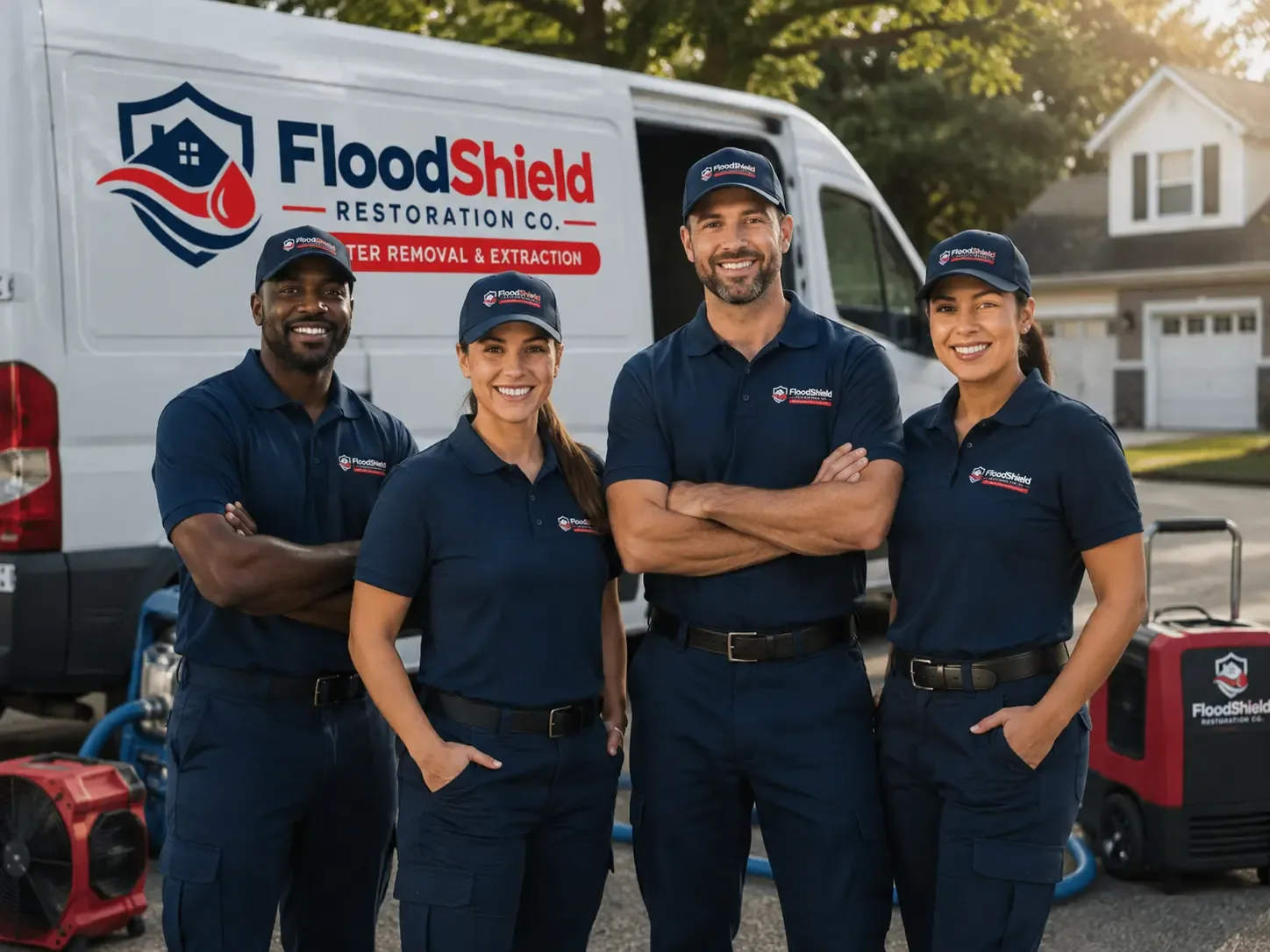 Flood Damage Restoration company in Hopwood, PA